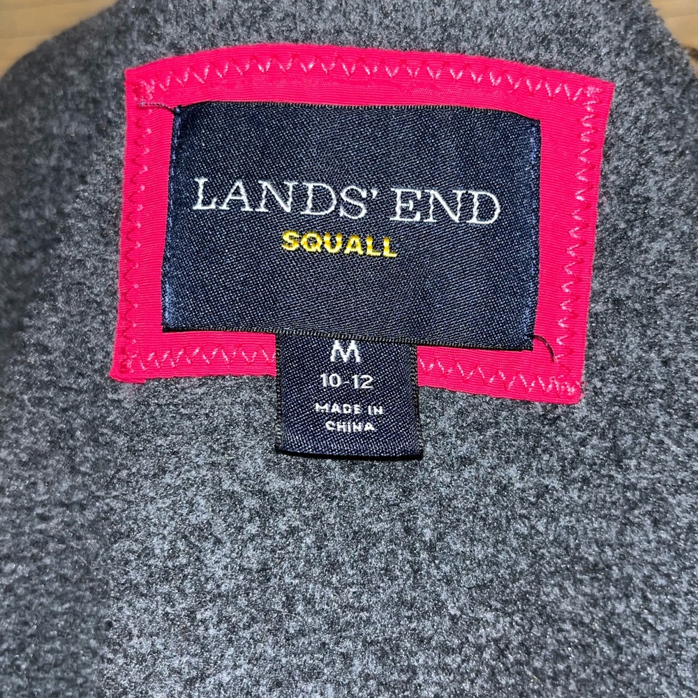 Lands' End Squall Jacket - Raspberry Color - Picture 7 of 10